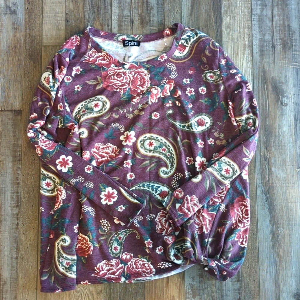 Floral Top 1X